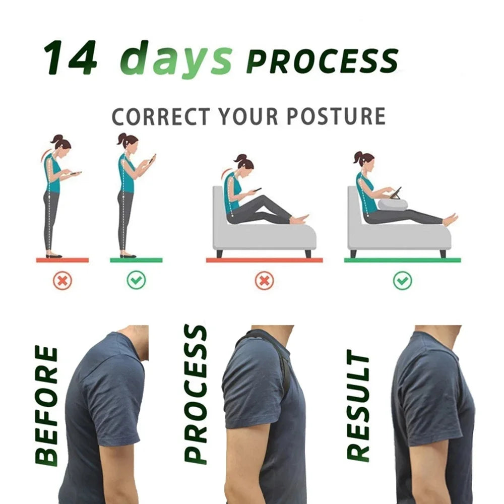 Back Posture Corrector Belt for Men & Women