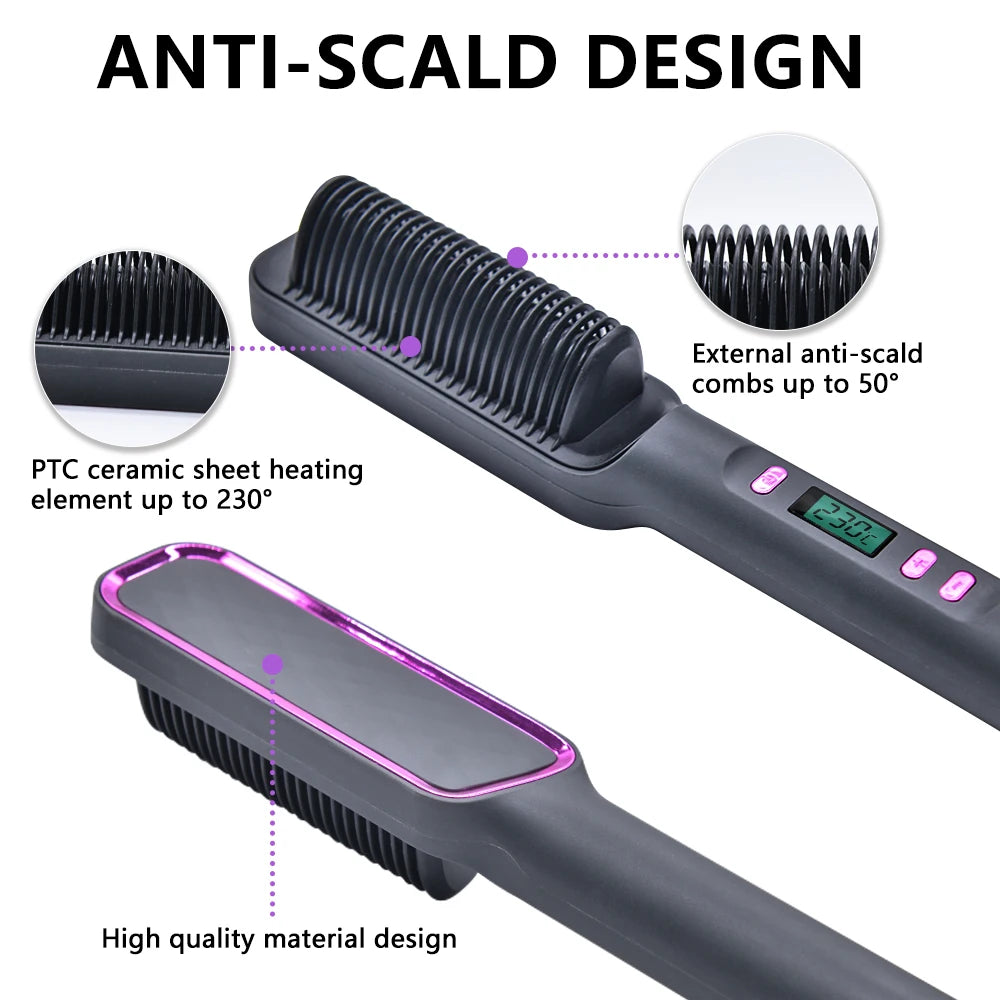 Electric Hair Comb Straightener