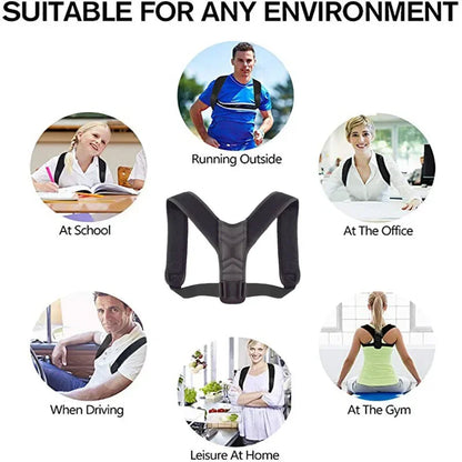 Back Posture Corrector Belt for Men & Women