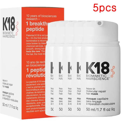 K18 Leave-In Molecular Repair Hair Mask – Restores & Softens Damaged Hair