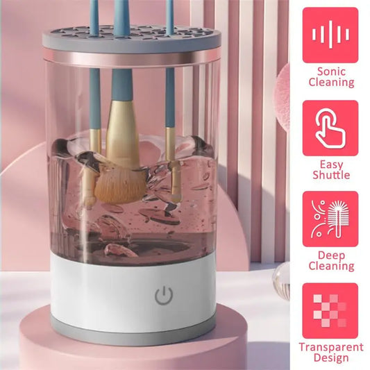 Automatic Makeup Brush Cleaner