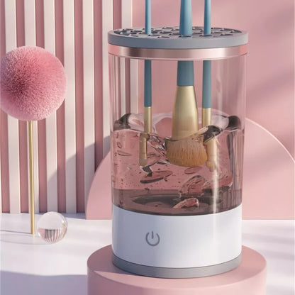 Automatic Makeup Brush Cleaner