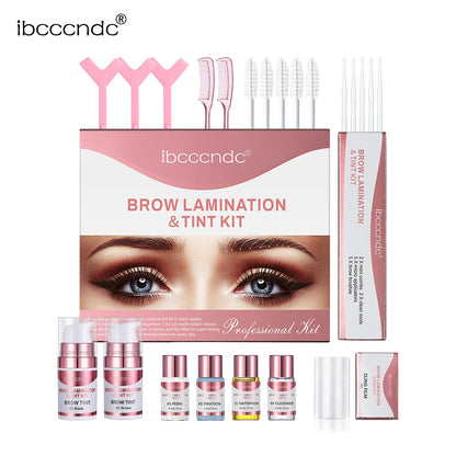 Eyebrow Lifting & Tint Kit Semi-Permanent Brow Lift Lashes Lamination Kit